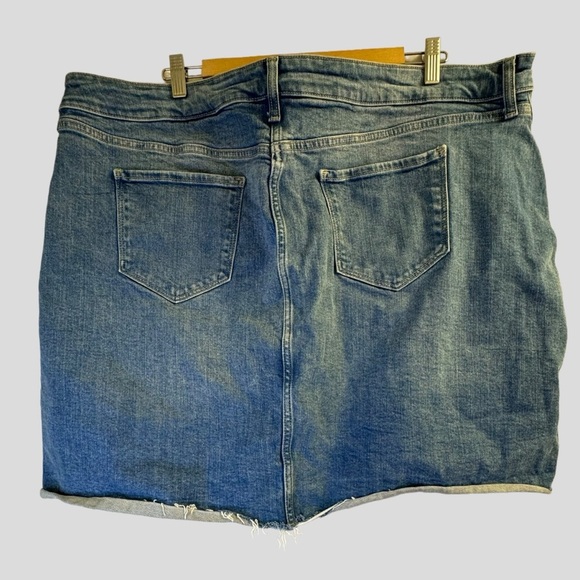 Old Navy Women’s Jean Skirt 22 Blue Mini - Picture 15 of 16